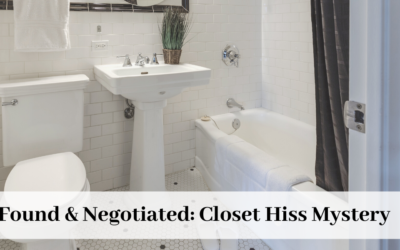 Found & Negotiated: Closet Hiss Mystery