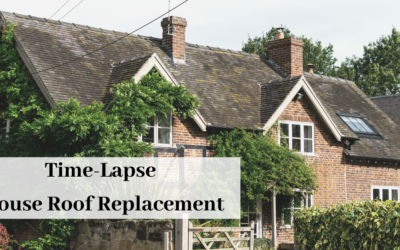 Time-Lapse video or a roof replacement